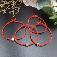 Handmade Red Bracelet V31 Shop 1993