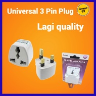 13A Good Quality Travel Adaptor Universal Multi Ways Plug