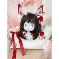 Taiwan Seller Shrine Inari Fox Ear Simulation Animal Wolf Tail COS LOLITA Outdoor Photography cospla