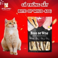 Dried Cat Food 40g Bag Of Bite Of Wild Dried Fish Eggs Rich in Protein, Omega 3 Helps Hair Shine, Re