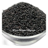 Wijen hitam 100gr biji wijen hitam wijen hitam untuk kue