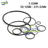 2.62MM CS NBR Sealing O-Ring Rubber Ring O Ring Gasket 7/64 INCH 7/64 寸 O型圈  ID 58.42MM - 247.32 2.1