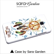 【Sara Garden】客製化 手機殼 蘋果 iphone5 iphone5s iphoneSE i5 i5s 和平羽毛捕夢網 手工 保護殼 硬殼