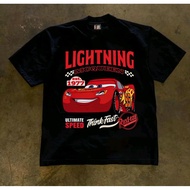 Lightning McQueen T-Shirt Lightning McQueen Distro Shirt/ Men's T-Shirt Top and Lightning McQueen Di