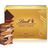 Lindt Swiss Thins Dark Chocolate Box, Gift Pack 125g