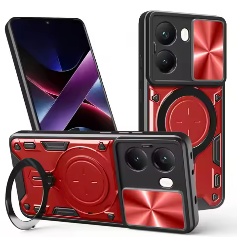 Metal Ring Camera Protect Case for POCO X7 Pro Poco X7 M6 Pro F6 X6 Pro POCO F5 Pro X5 X4 Pro F3 GT 
