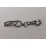 SOLID POCKET STAINLESS STEEL AMULET CLIP FOR AMULET