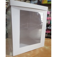 PUTIH White box Height 20X20X20 CM/High cake box Packaging cake box