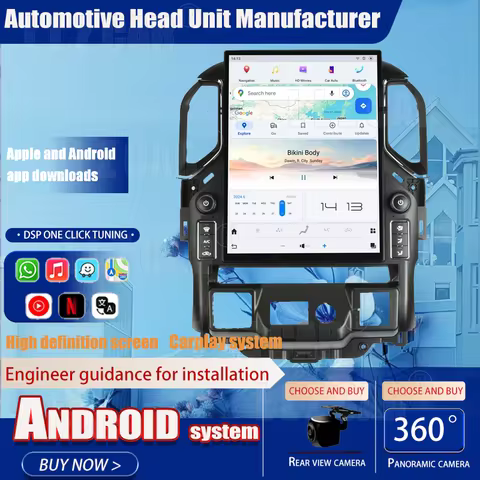 15.6 Android 13 Car Radio for GMC Sierra Denali Silverado 2019 2020 2021 2022 2023 Carplay Car Radio