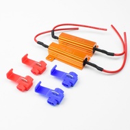 2x 6ohm 50W Load Resistor Canbus Anti-Flashing Decoders For LED bulb Reverse Light Turn Signal Fog L