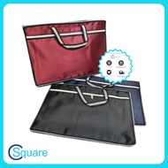 CSQUARE Extra Long Expandable Canvas Envelope with Handle 009