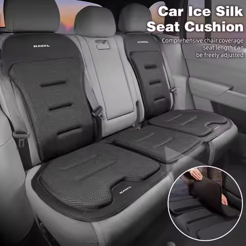 Car Front Rear Seat Cover Ice Silk Cushion Backrest Protective Mat Accessories For Great Wall Haval 