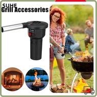 SUHE BBQ Ventilator BBQ Grill Accessories Electricity Portable BBQ Fan