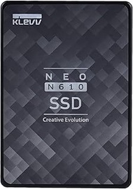 KLEVV NEO N610 SSD 2.5 Inch SATA 3 6Gb/s 256GB 3D TLC NAND R/W Up to 560MB/s &amp; 520MB/s Internal Solid State Drive (K256GSSDS3-N61)