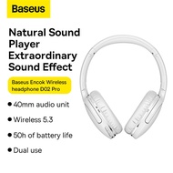 Baseus D02 Pro Wireless Headphones Sport Over-ear Bluetooth Earphones HD Stereo Headset Portable Blu