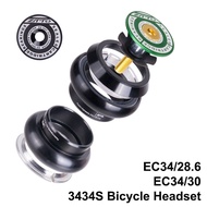 Ztto ชุดถ้วยคอจักรยาน 3434S 34 มม. EC34 CNC 1-1/8 28.6 34