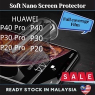 HUAWEI P40 Pro / P40 / P30 Pro / P30 / P20 Pro / P20 Full Hydrogel Soft Nano Screen Protector