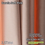 1 PC Modern Corella Blackout Curtain Room Living Room Office