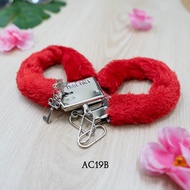 Aksesoris Lingerie Cosplay Handcuff Mainan Prank Borgol Bulu Cinta Modern AC19D