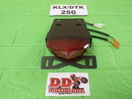 ท้ายสั้น KLX250 DTK250 DTRACKER250 #แบบมีไฟเลี้ยวในตัว #โครงเหล็กหนา 1.2 mm ไฟท้าย KLX250 DTK250 D-T