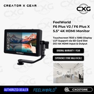 FeelWorld F6 Plus V2 / F6 Plus X 6" 4K HDMI Director Field Monitor Touch Screen 3D LUT