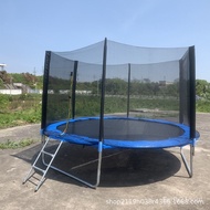 Popular Outdoor Commercial Large Trampoline Children Adult Trampoline Park Amusement Spring Bed with Protective Net