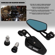 กระจกสำหรับคาวาซากิมองหลังกระจกรถจักรยานยนต์ CNC 7/8 "22มม. Z1000 Z 1000 /Sx