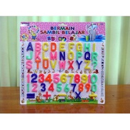 Small ABC 123 Puzzle Toy