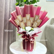 MODEL 1 - Kerangka Buket Kosong / Kerangka Buket Barang / Buket Snack / Tanpa boneka / Free Bunga Ar