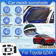 For Toyota bZ4X 2022-2025 Side Window Sun Shade Curtain Custom Fit Sunshade UV Protection Privacy Co