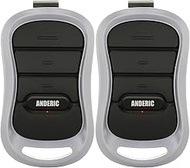[2 Pack] Anderic G3TBX for G3T-BX G3T-R G3T-A Intellicode 315/390MHZ Remote for Genie Overhead Door 