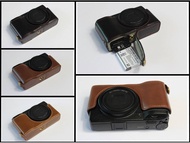 Suitable For Ricoh/Ricoh GRIII Camera Bag Gr3x Protective Leather Case Half Set Base Griii Accessori