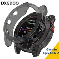 DXGDOO TPU Protective Case Cover for Garmin Epix Gen 2 Fenix 7 7S 7X 6X Tactix 7 Pro Smart Watch Cle