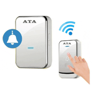 Chuông cửa không dây cao cấp ATA AT-913M xuyên vật cản 30-50m chuông 40-70dB (Màu trắng)