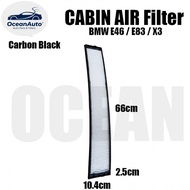BMW E46 / E83 / X3 Cabin Air Filter • Vehicle Cabin Air Filter 64 311 000 004 White & Black 1PC