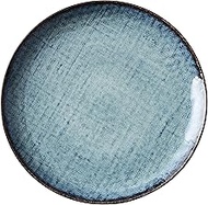 Luzerne Knit Round Coupe Plate - Denim (4, D10.25 Inch X H1.0 Inch)