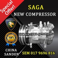 PROTON SAGA NEW CHINA SANDEN 507 COMPRESSOR (CAR AIRCOND SYSTEM)