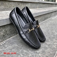 Alo Davin - Men's cowhide shoes (GL05 - black)