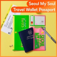 [Korea_Seoul Character] DDP Design Store Seoul My Soul Travel Wallet Passport Holder Multi Card Orga