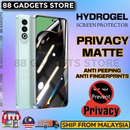 Hydrogel Privacy Screen Protector for OPPO A6 Pro 5G / A5 Pro 5G / A3x / A3 Pro 5G / A60 / A18 / A17