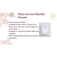 Non-Woven Sterile Gauze 5 Pieces Per Pack (4 Ply)