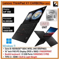 Lenovo ThinkPad  X1 Yoga / X1 Carbon (1 YEAR WARRANTY T&C)Core i5(10th Gen) Up to 16GB RAM 1TB SSD