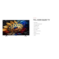 TCL 55INCH C655 QLED TV QLED PRO 55C655 Dolby Vision•Atmos