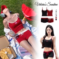 Fast Delivery Women's 2-Piece swimsuit New Summer Style Spaghetti Strap Top Outdoor Swimming 1198