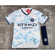 Soccer Ball Set, for Men and Women, Fabrik White Green Bandar Ball, Manchester City Fans Sports Set,