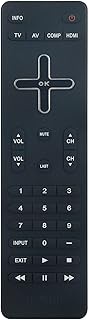 VR9 Replacement Remote Control Commander fit for Vizio TV VM190XVT M220MV E260MV E320ME M190MV M260M