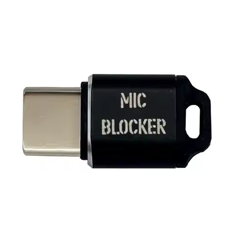 USB C MIC Blockers Multifunction Microphone Sound Lock Two-Way MIC Guard Blocker for Laptops Smartph