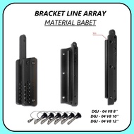 S-NET Flying Bracket Line Array - Speaker Bracket 8 / 10 / 12 INCH LINE ARRAY MATERIAL BABET DGJ - S