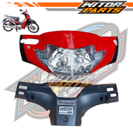 WITOR - Batok Kepala Depan Belakang Supra X 125 Lama + Lampu / Batok Kepala Depan Belakang Plus Lampu Supra X 125 Lama 2005 2006 2007 / Batok Kepala 1set Honda Supra X 125 Lama 2005 2006 2007 Depan Belakang Set Lampu