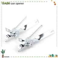 TEAMY Food Can Opener, Multifunctional Manual Tin-Opener, Practical Stainless Steel Bottle Opener Fo